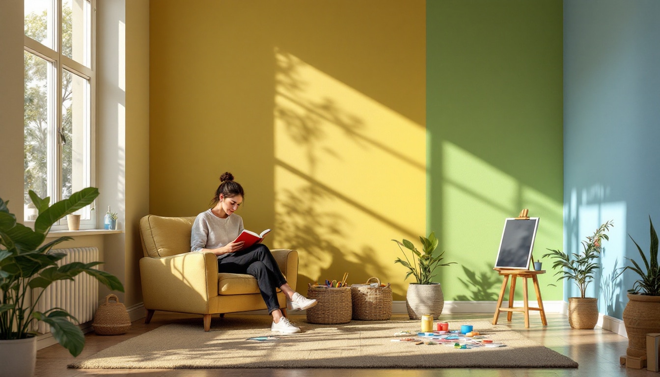 Comment la couleur des murs influence votre humeur au quotidien